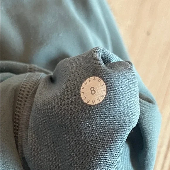 lululemon align leggings size 8 blue slate - Picture 11 of 11